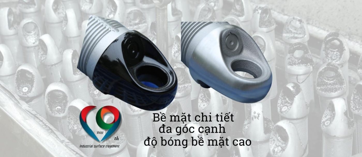 Tẩy sơn tĩnh điện chi tiết nhôm hợp kim